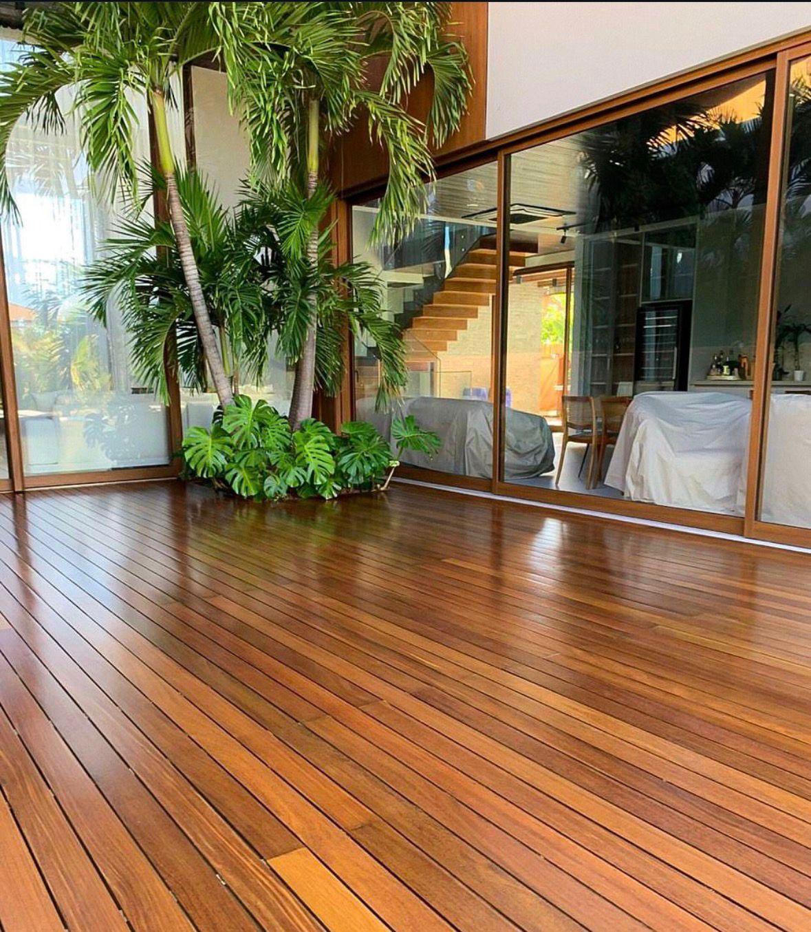 Deck interno de área social